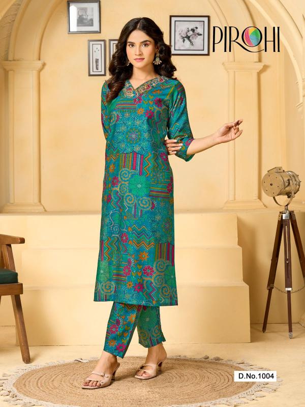 Pirohi krishi 2 kurtis wholesale